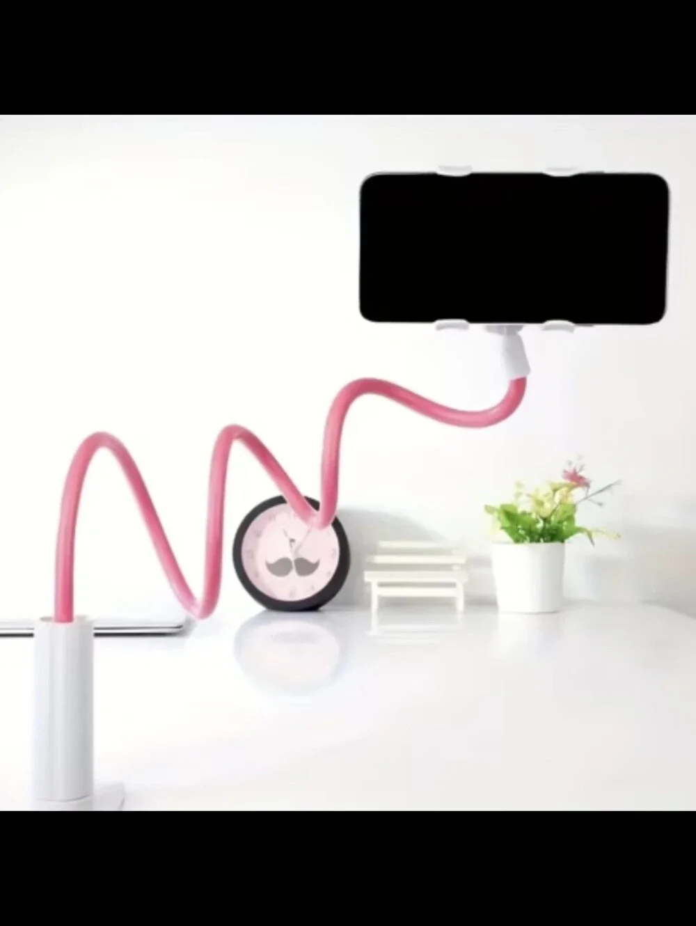 Flexible Gooseneck Phone Holder Stand – Adjustable 360° Long Arm Mount